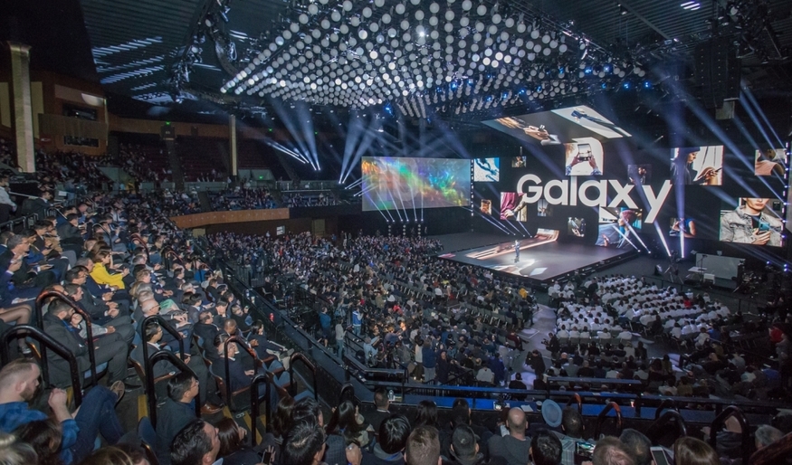지난 2월 20일 열린 2019 갤럭시 언팩 행사. (사진=삼성전자)