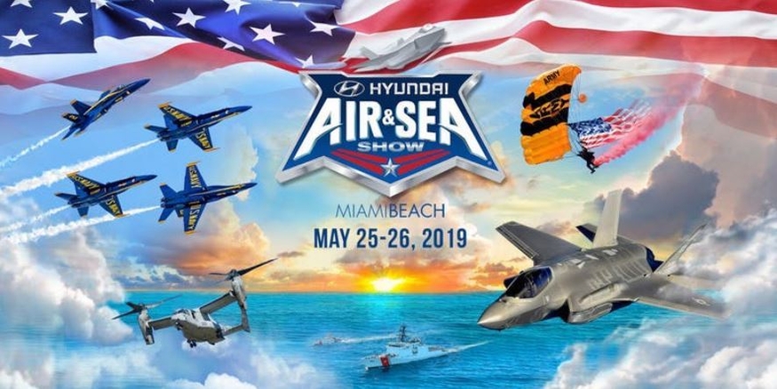 현대자동차가 주관하는 현대 에어앤씨 쇼(AIR&SEA SHOW) 포스터. (사진=미군)