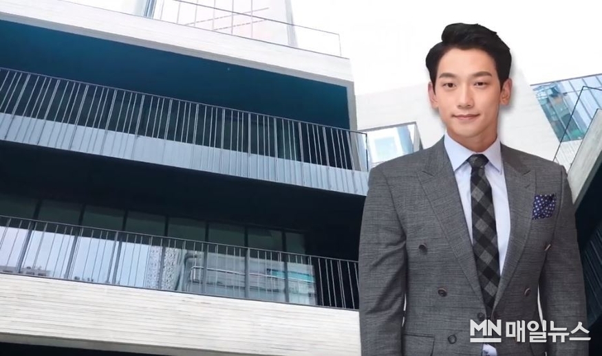 청담동에 위치한 비의 빌딩. (사진+박상규 기자)