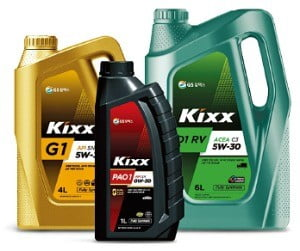 GS칼텍스의 윤활유 브랜드 'Kixx' 제품 이미지. (사진=GS칼텍스)
