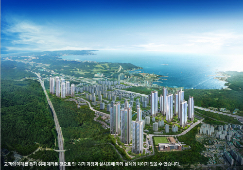 '일광신도시 Eg the 1' 2차 조감도.