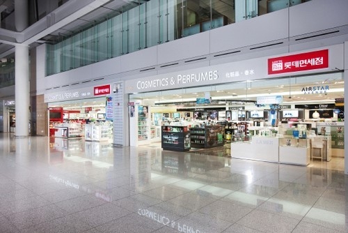 인천국제공항 내 롯데면세점. (사진=롯데면세점)