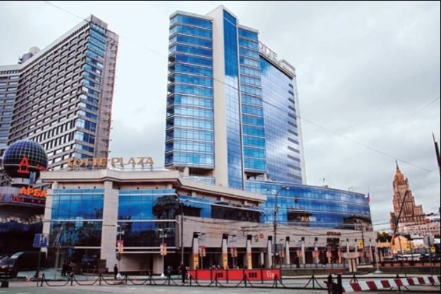 러시아 모스코바 최고의 번화가 아르밧 거리에 위치한 롯데프라자(LOTTE PLAZA). (사진=롯데백화점)