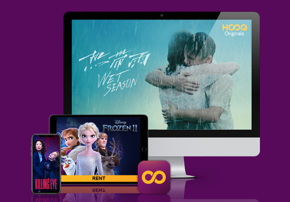 싱가포르 OTT 서비스 '훅'(HOOQ)이 지난 28일 서비스를 종료했다. (사진=싱텔)
