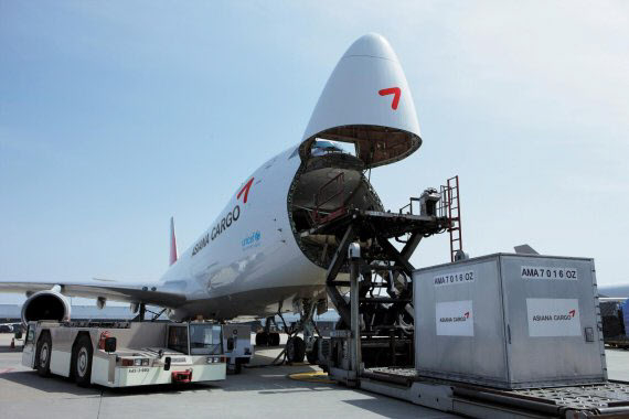아시아나항공 B747 화물기. (사진=아시아나항공)