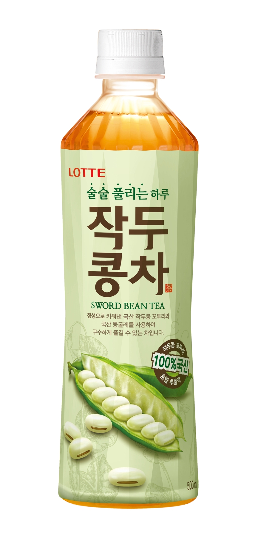 롯데칠성음료 '술술 풀리는 하루 작두콩차'. (사진=롯데칠성음료)