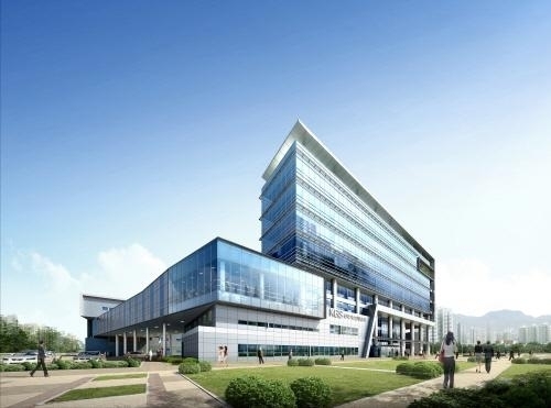 한국가스안전공사 충북 진천 사옥 전경. 