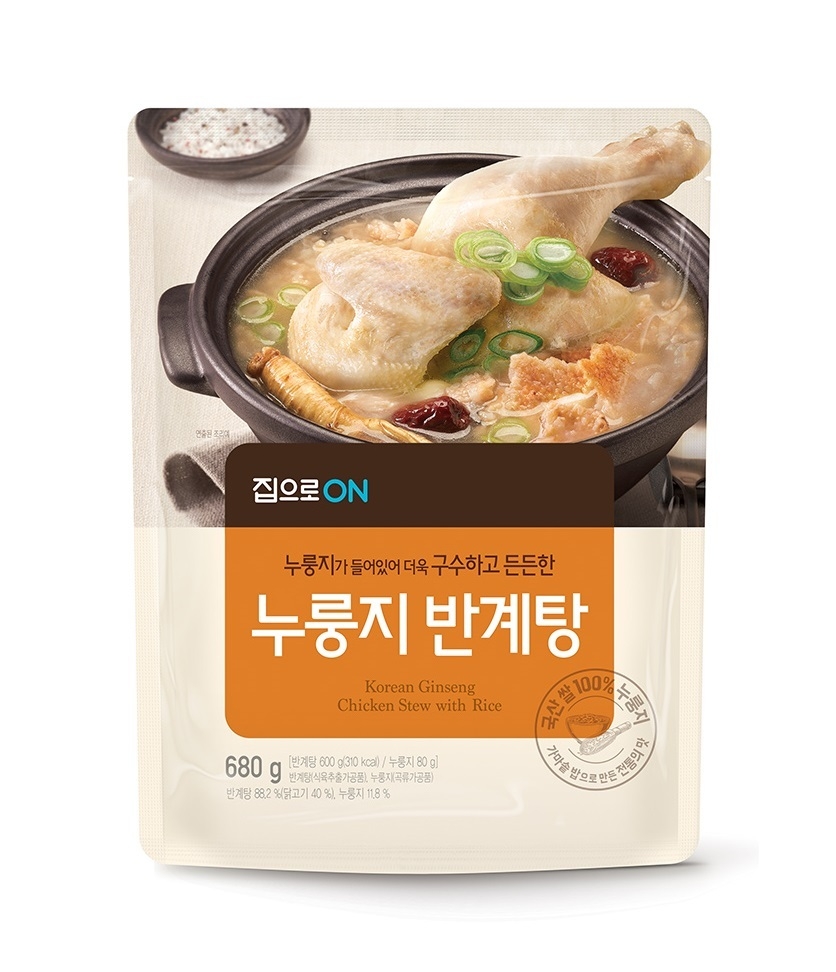 청정원 집으로ON '누룽지 반계탕'