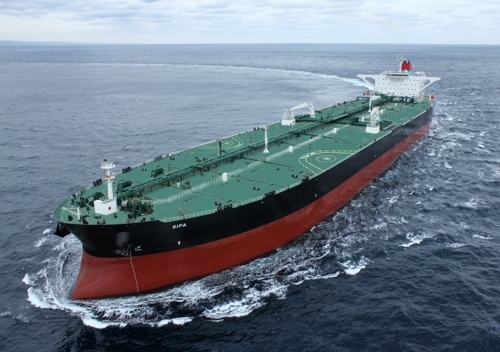 현대중공업이 건조한 VLCC. (사진=현대중공업)