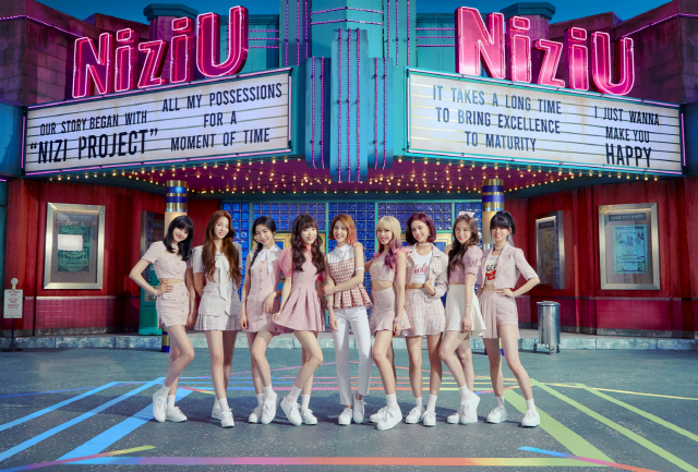JYP엔터테인먼트(이하 JYP)와 소닉뮤직이 공동 제작한 일본 걸그룹 '니쥬'(NiziU). (사진=JYP)