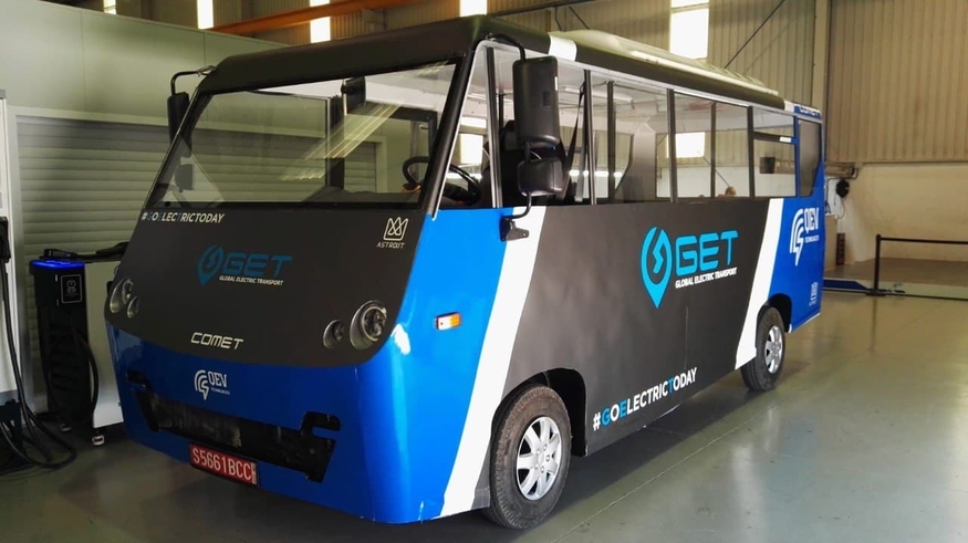 필리핀 운송회사 GET의 전기버스 (사진=GET 홈페이지)