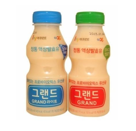 한국야쿠르트와 편의점 GS25가 협업해 출시한 270ml. 대용량 야쿠르트 그랜드. (사진=GS편의점)