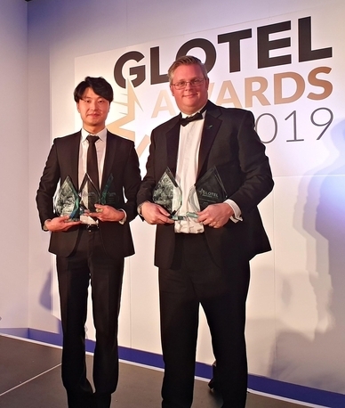 SK텔레콤은 작년 11월 7일(현지시각) 영국 런던에서 열린 '글로벌 텔레콤 어워드(Global Telecom Awards)'에서 3관왕을 차지했다. (사진=SK텔레콤)