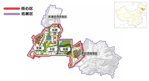 창춘 한중 국제협력시범구 계획도. (사진=코트라)