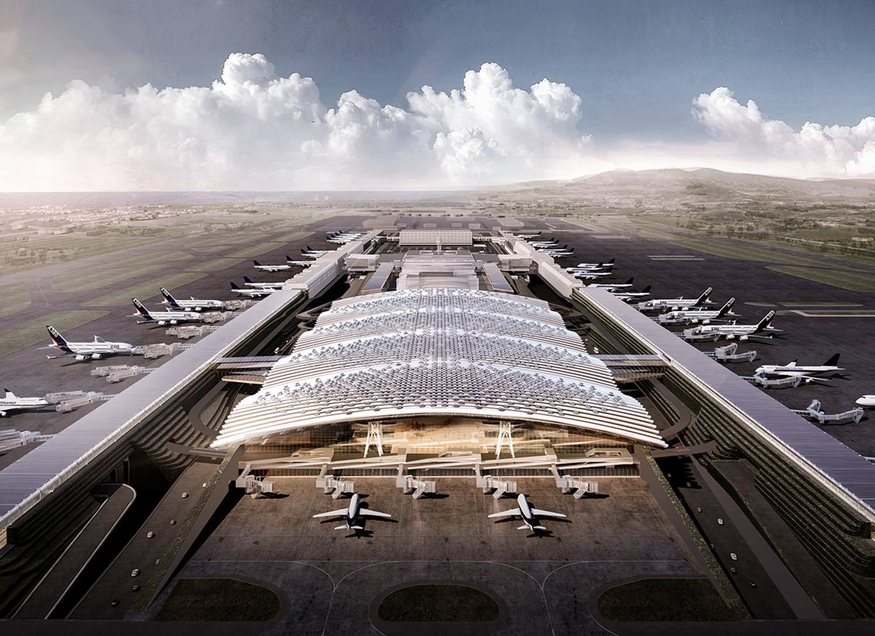 타오위안국제공항 제3터미널 조감도 (사진=타오위안국제공항)