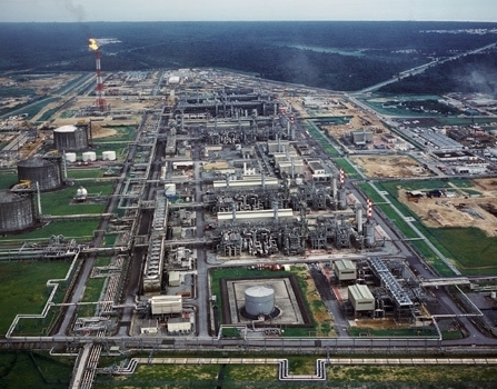 대우건설이 시공한 나이지리아 보니섬 LNG 플랜트 전경. (사진=대우건설)