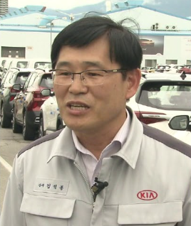 김석봉 신임 슬로바키아법인장. (캡처=광주MBC)