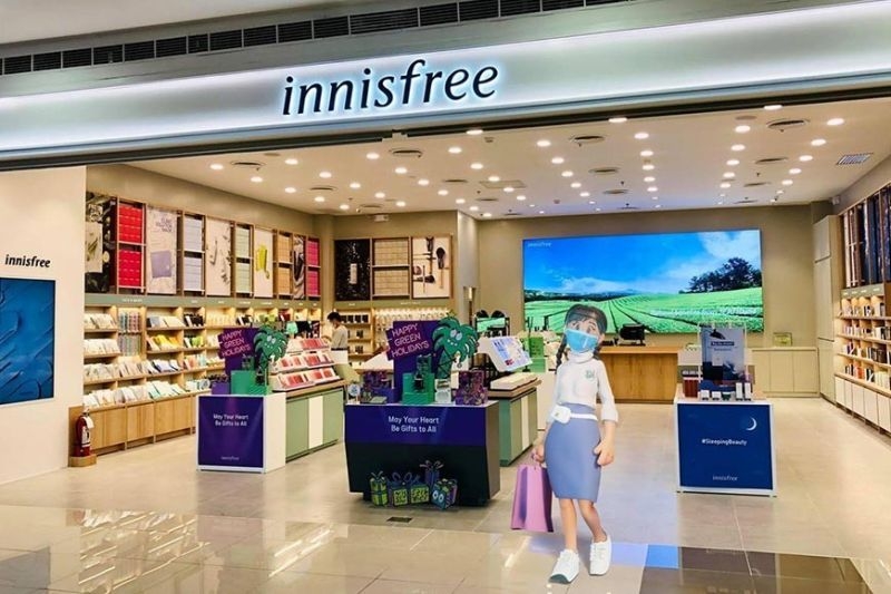 이니스프리는 지난달 필리핀 클락에 있는 쇼핑몰 SM 시티 클락(SM city clark) 1층에 신규 매장을 오픈했다. (사진=SM 시티몰)