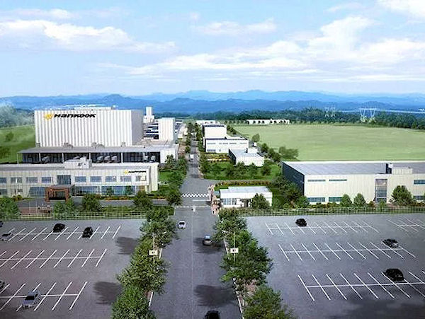 한국타이어 미국 테네시주 클락스빌 공장 조감도. (사진=한국타이어)
