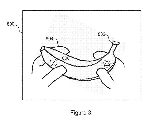 소니 특허에 등장한 바나나. (사진=USPTO)