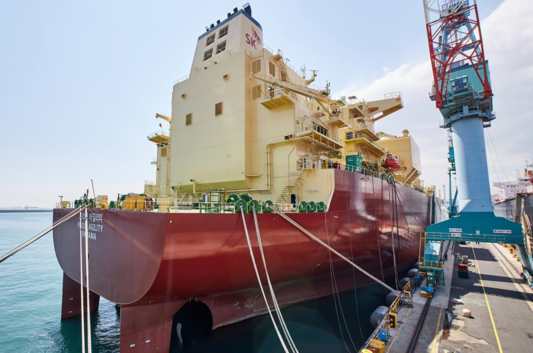 SK E&S LNG 수송선. (사진=SK E&S)