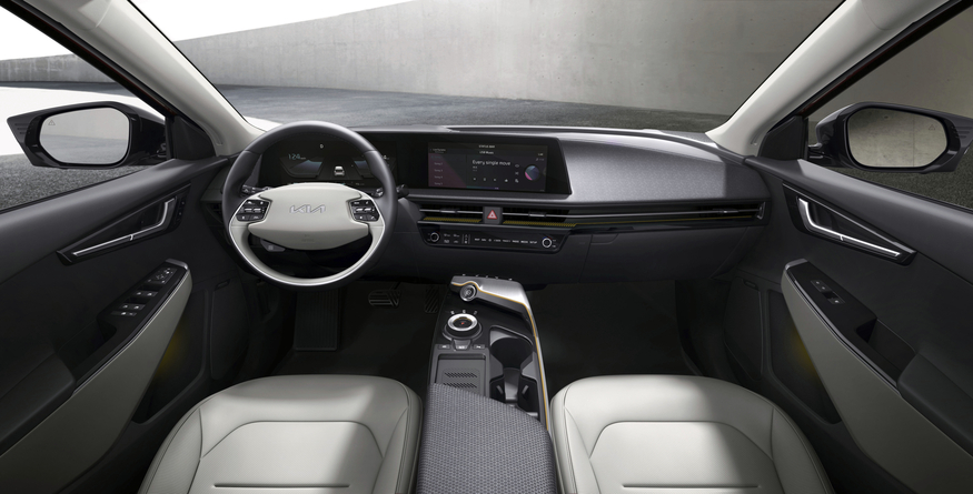 기아 'EV6' 내장 디자인. (사진=기아)