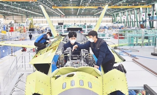 한국항공우주산업(KAI)이 개발 중인 한국형 전투기(KFX). (사진=KAI)