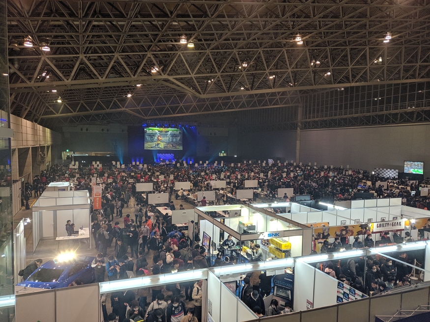 지난해 1월 열린 EVO 재팬의 모습. (사진=EVO)