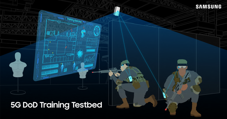 삼성전자와 GBL시스템즈가 미국 국방부의 5G 테스트 프로젝트에 필요한 테스트베드 구축에 돌입했다. (사진=삼성전자)