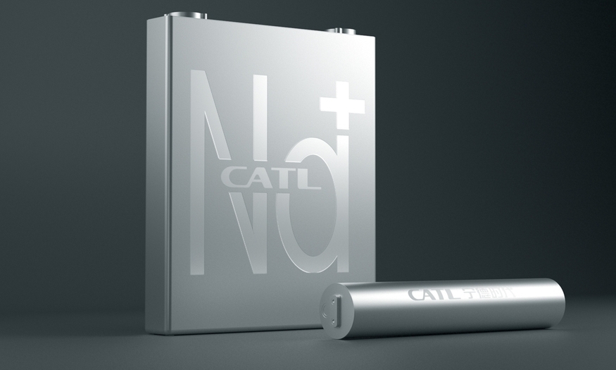 CATL이 선보인 나트륨이온배터리. (사진=CATL)