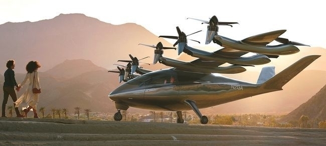 미국 전기항공기 스타트업 아처 애비에이션(Archer Aviation)이 공개한 수직이착륙 전기항공기 (사진=아처)