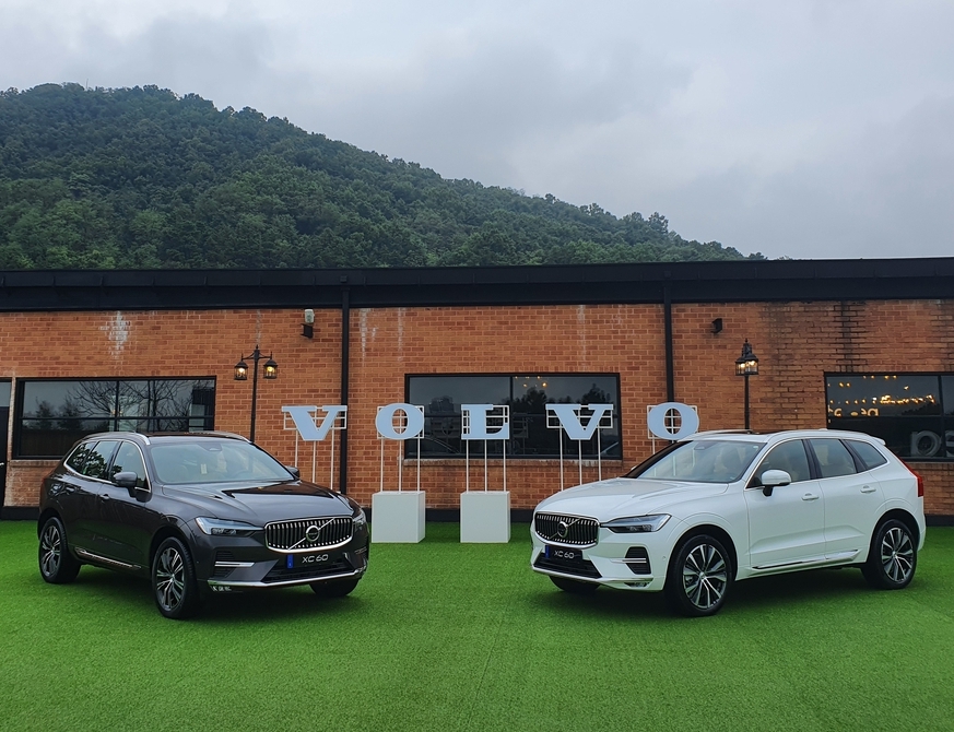 볼보자동차가 4년 만에 선보인 '신형 XC60'. (사진=윤진웅 기자)