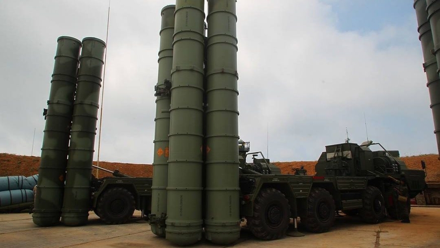 러시아 미사일방어시스템(S-400). (사진=러시아 국방부)