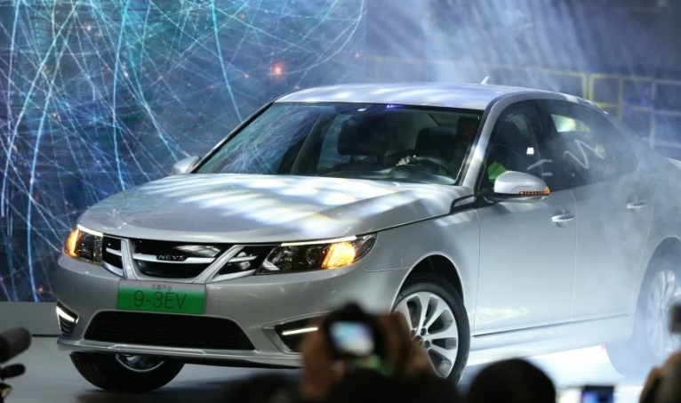 NEVS가 Saab 9-3 을 기반으로 제작한 전기차. (사진=NEVS)