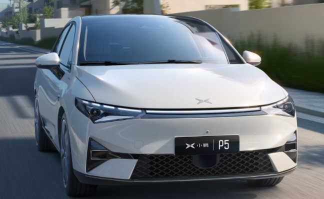샤오펑 전기차 세단 'P5'. (사진=샤오펑)