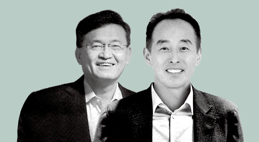 립부 탄 전 월든 인터내셔널 회장(왼쪽)과 손영 전 삼성전자 사장. 탄 전 회장과 손 전 사장은 벤처캐피탈 '월든 카탈리스트 벤처스'를 공동 설립했다. (사진=월든 카탈리스트 벤처스)