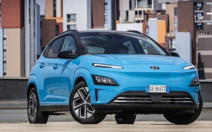 현대차 소형 전기 SUV 모델 '코나EV'. (사진=현대차)