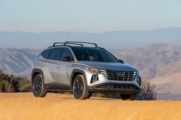 현대차 준중형 스포츠유틸리티차량(SUV) 모델 '투싼'. 올해 가성비 모델로 선정된 현대차 모델 5종 중 하나다. (사진=현대차)