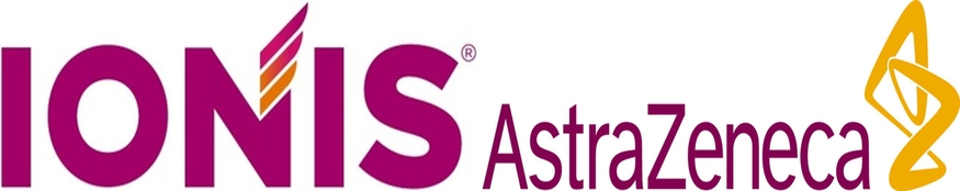 아이오니스와 아스트라제네카 기업 이미지(CI)