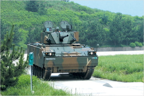 한화디펜스의 K21 경전차. (사진=한화디펜스)