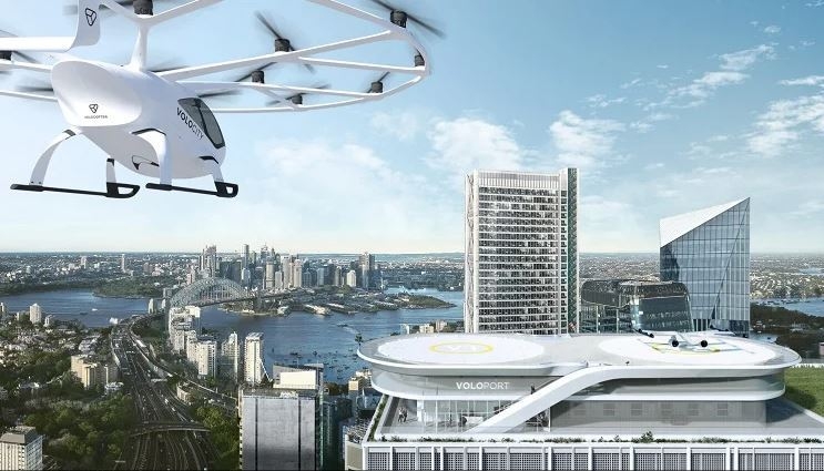볼로콥터는 ACG(Aviation Capital Group)로부터 자금 지원을 받아 전기 수직이착륙기(eVTOL)를 개발한다. (사진=볼로콥터)