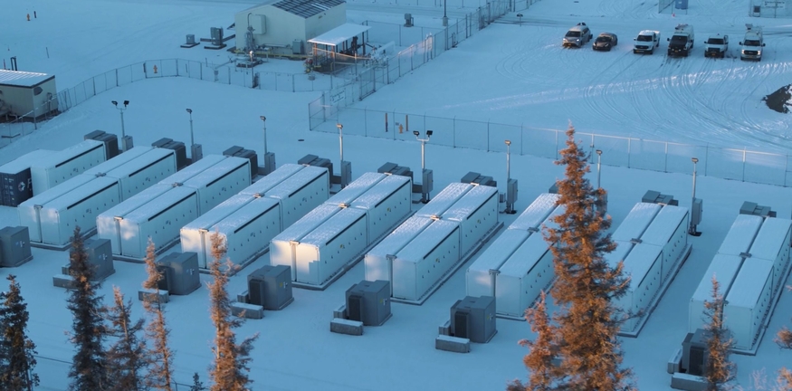 테슬라는 최근 미국 알래스카 케나이반도에 총 전력량 93MWh 규모의 메가팩 37개를 구축했다. (사진=테슬라)