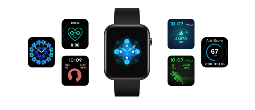 몹보이가 선보인 '틱워치 GTH 프로(TicWatch GTH Pro)' (사진=몹보이 인터넷홈페이지 캡처)
