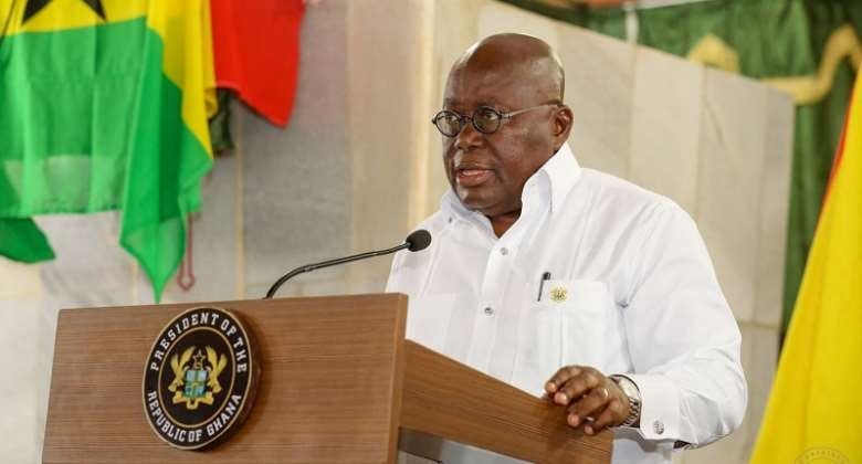 나나 아쿠포아도(Nana Akufo-Addo) 가나 대통령이 브리핑을 통해 현대차·기아 현지 조립공장 진행 상황을 전달했다. (사진=가나 대통령실)