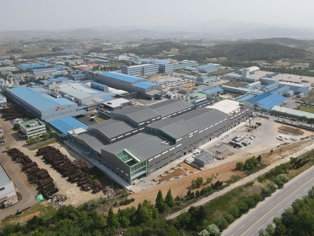SKC 자회사인 SK넥실리스의 전북 정읍 동박공장. (사진=SKC)