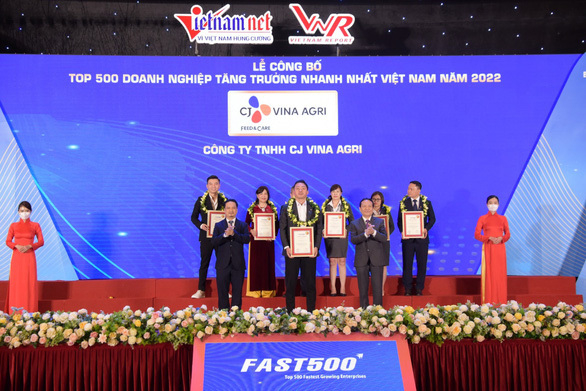 CJ비나아그리가 베트남 FAST 500 순위 안에 들었다.(사진=CJ비나아그리)
