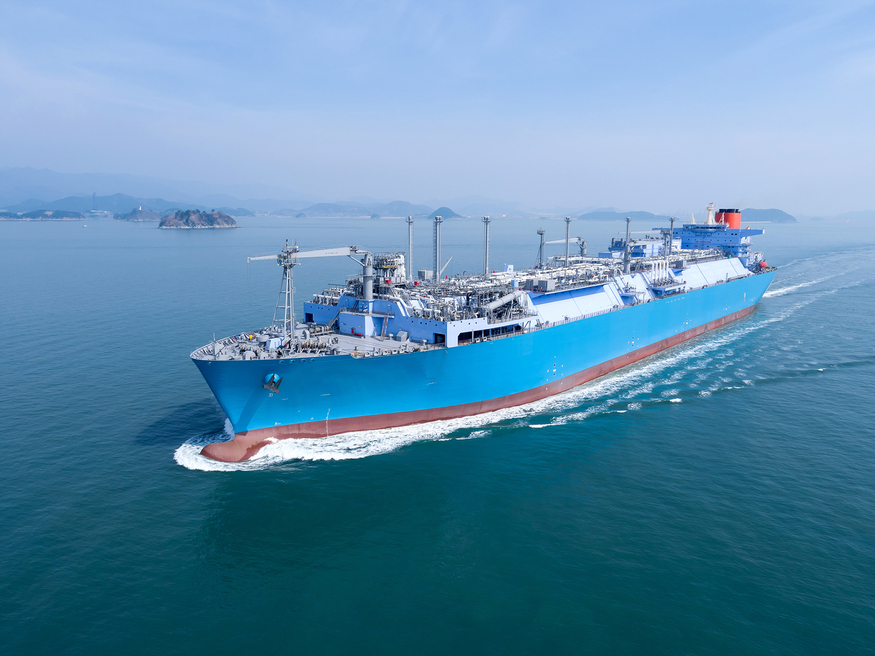 대우조선이 건조한 LNG-FSRU. (사진=대우조선)