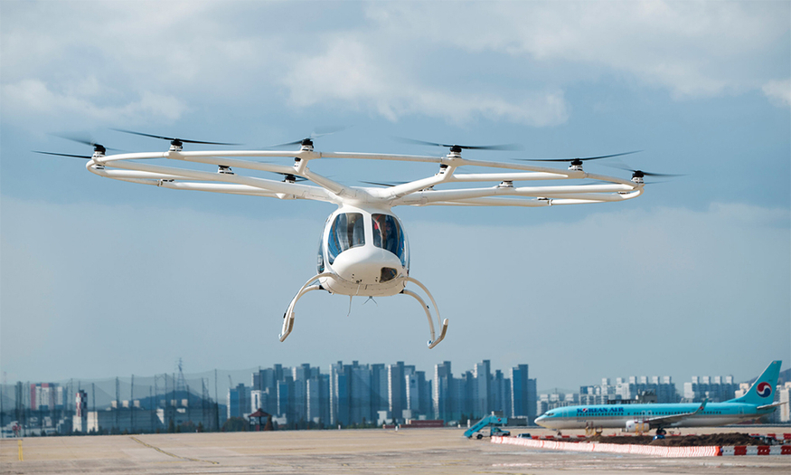 볼로콥터의 eVTOL. (사진=볼로콥터)