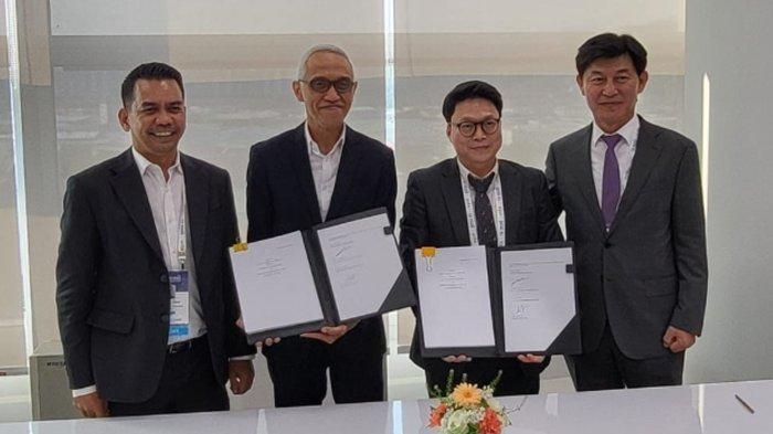  SK E&S의 싱가포르 자회사 프리즘에너지 인터내셔널(Prism Energy International PTE. LTD, 이하 프리즘에너지)이 지난 24일 인도네시아 페타마니아 가스와 LNG 거래 기본계약(MPGA)을 맺었다. (사진=PGN)