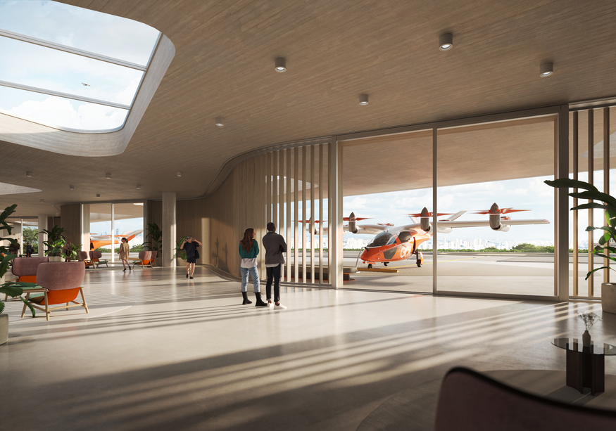 브라질은 eVTOL 운영 도입을 가속화하기 위해 5개 글로벌 항공과 공항 선도업체와 파트너십을 강화한다. (사진=GOL)